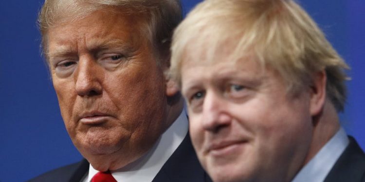 Trump and Johnson - norvanreports
