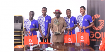 GOIL MD and Presec Students - norvanreports