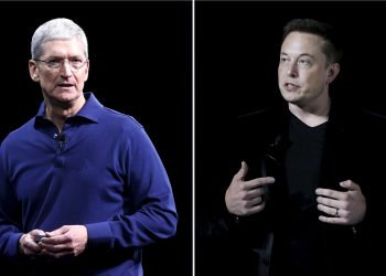 Tim Cook and Elon Musk - norvanreports