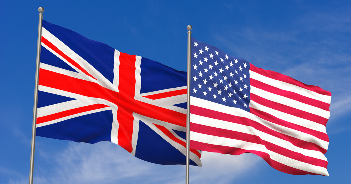 США И Великобритания. Флаг США И Великобритании. Америка и Британия. Флажки Англии и США. English united states