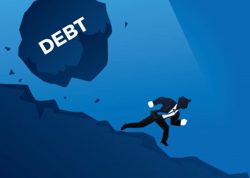 Modern creative businessman illustration concept.