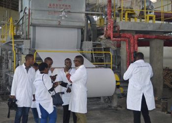 A picture taken from a manufacturing firm in Nigeria - norvanreports