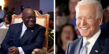 Akufo-Addo (L) and Joe Biden (R) - norvanreports
