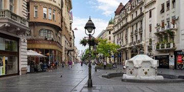 Knez Mihailova Street in downtown Belgrade, Serbia - norvanreports