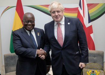 President Akufo Addo and PM Boris Johnson - norvanreports