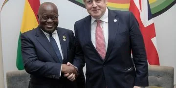 President Akufo Addo and PM Boris Johnson - norvanreports