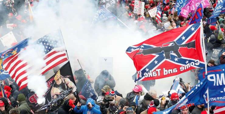 Supporters of US President Trump protest at Capitol Hill - norvanreports