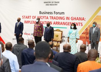 Launch of Business Forum of Start of AfCFTA in Ghana