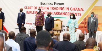 Launch of Business Forum of Start of AfCFTA in Ghana