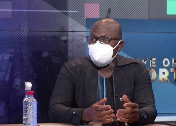 Dr. Vitus Victor Anaab-Bisi, General Manager, Health Services, GPHA speaking on Eye on Port