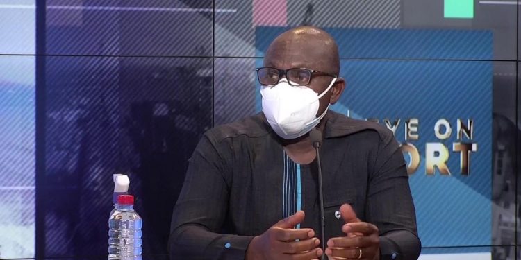 Dr. Vitus Victor Anaab-Bisi, General Manager, Health Services, GPHA speaking on Eye on Port
