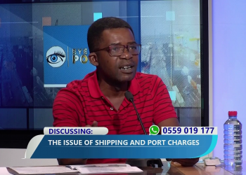 Executive Member of SOAAG, Adam Imoro Ayarna, speaking on Eye on Port