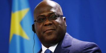 BERLIN, GERMANY - NOVEMBER 15:  Democratic Republic of Congo (DRC) President Felix Tshisekedi addresses the media during a press conference with the German Chancellor at the Chancellery on November 15, 2019 in Berlin, Germany. Tshisekedi, who took office in January of this year, is visiting France and Germany this week. (Photo by Michele Tantussi/Getty Images)