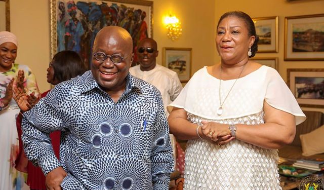 President Akufo-Addo and First Lady Rebecca - norvanreports