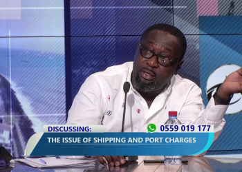 President GIFF, Eddie Akrong speaking on Eye on Port