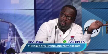 President GIFF, Eddie Akrong speaking on Eye on Port