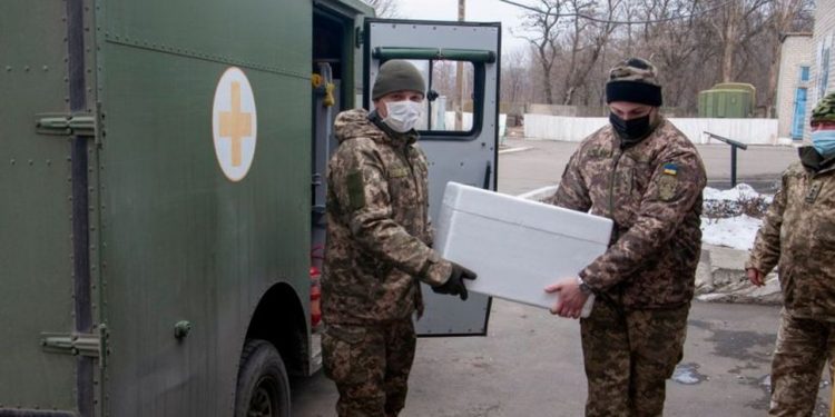 Ukraine Military throwing away the vaccines - norvanreports