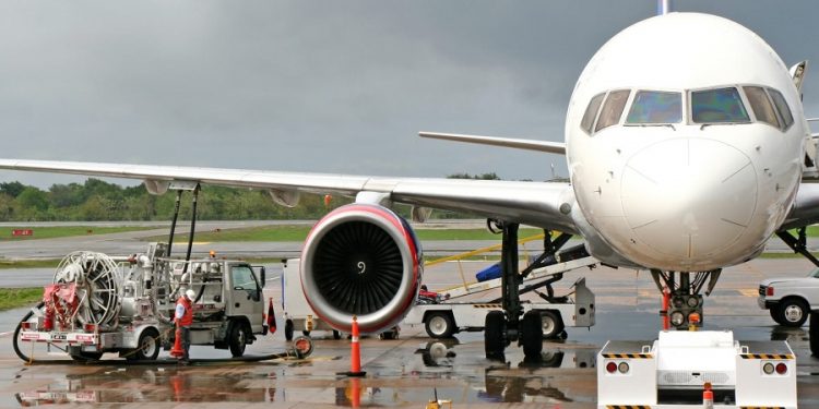 "Refuelling an airplane on the airport Punta Cana at the Dominican Republic.Please see also my other images of airports, airport signs and symbols in my lightbox:"