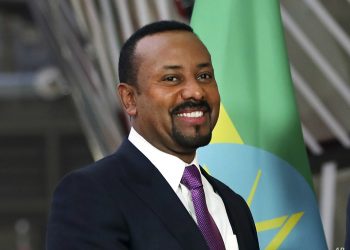 FILE - In this Thursday, Jan. 24, 2019 file photo, Ethiopian Prime Minister Abiy Ahmed at the European Council headquarters in Brussels. The 2019 Nobel Peace Prize was given to Ethiopian Prime Minister Abiy Ahmed on Friday Oct. 11, 2019. (AP Photo/Francisco Seco, file)