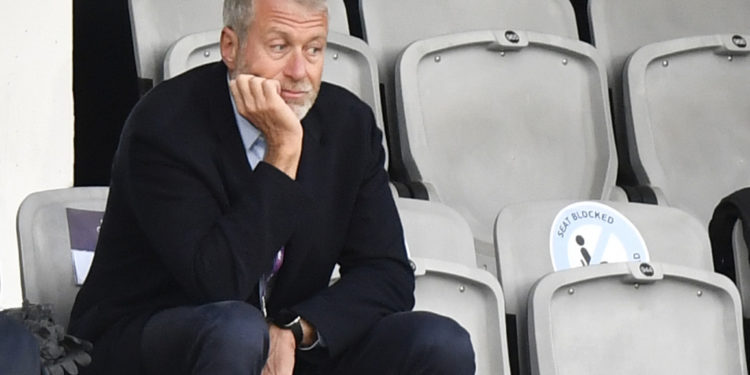 FILE - Chelsea soccer club owner Roman Abramovich attends the UEFA Women's Champions League final soccer match in Gothenburg, Sweden on Sunday, May 16, 2021. Abramovich, a former Russian provincial governor and Vladimir Putin ally who became a steel and metals magnate, is now a dual Israeli citizen with a net worth estimated at more than $13 billion. He has used his fortune to buy the British soccer club Chelsea and homes in London and New York. (AP Photo/Martin Meissner, File)