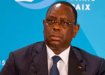 (FILES) In this file photo taken on November 12, 2020 shows Senegal's President Macky Sall attending The Paris Peace Forum at The Elysee Palace in Paris. - Senegalese President Macky Sall faced mounting pressure on March 7, 2021, to speak out after a wave of deadly violence rocked the country after five people including a schoolboy have died in days of clashes that erupted after the arrest of an opposition leader. (Photo by Ludovic MARIN / various sources / AFP)