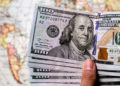 A photo illustration show the US Dollars in Buenos Aires, Argentina, on October 16, 2019. (Photo illustration by Carol Smiljan/NurPhoto)