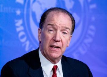 WASHINGTON, DC - MARCH 04: World Bank Group President David Malpass speaks during a joint press conference with IMF Managing Director Kristalina Georgieva on the recent developments of the coronavirus, COVID-19, and the organizations' responses on March 4, 2020 in Washington, DC. It was announced yesterday that the Annual Spring Meetings held by the IMF and World Bank in Washington, DC have been changed to virtual meetings due to concerns about COVID-19. (Photo by Samuel Corum/Getty Images)