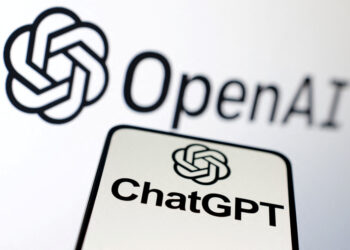 FILE PHOTO: OpenAI and ChatGPT logos are seen in this illustration taken, February 3, 2023. REUTERS/Dado Ruvic/Illustration/File Photo