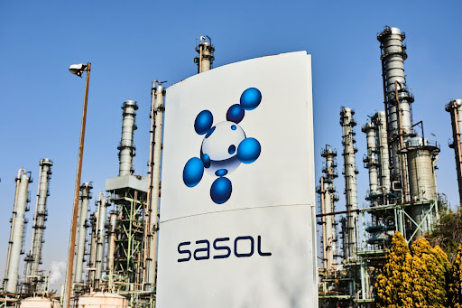 A sign in the octene and hexene solvents zone at Sasol Ltd.'s main plant which uses gasification to make fuel, in Secunda, Mpumalanga, South Africa, on Thursday, Aug. 18, 2022. Sasol is a global chemicals and energy company. Photographer: Waldo Swiegers/Bloomberg
