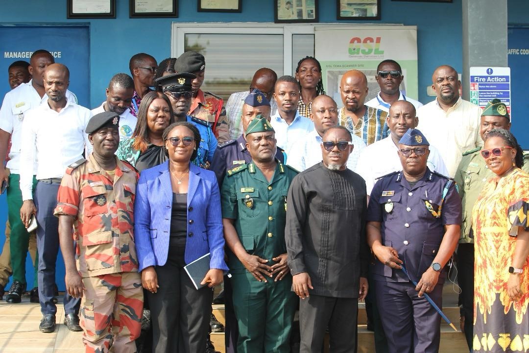Prof. Gyampo in picture with some members of the Western Regional BOSEC
