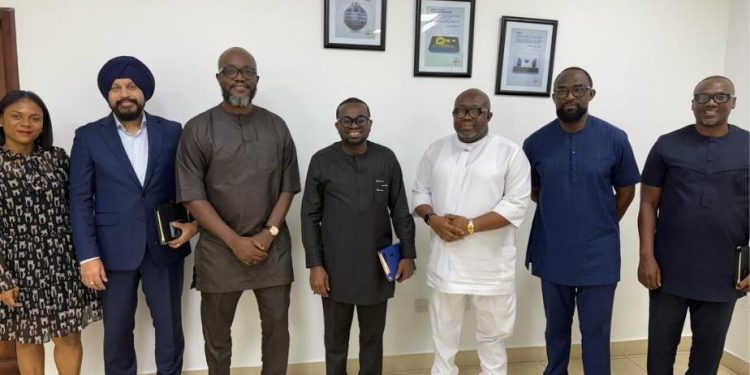 •	A group picture of the delegation with the Ag. Director General of NCA