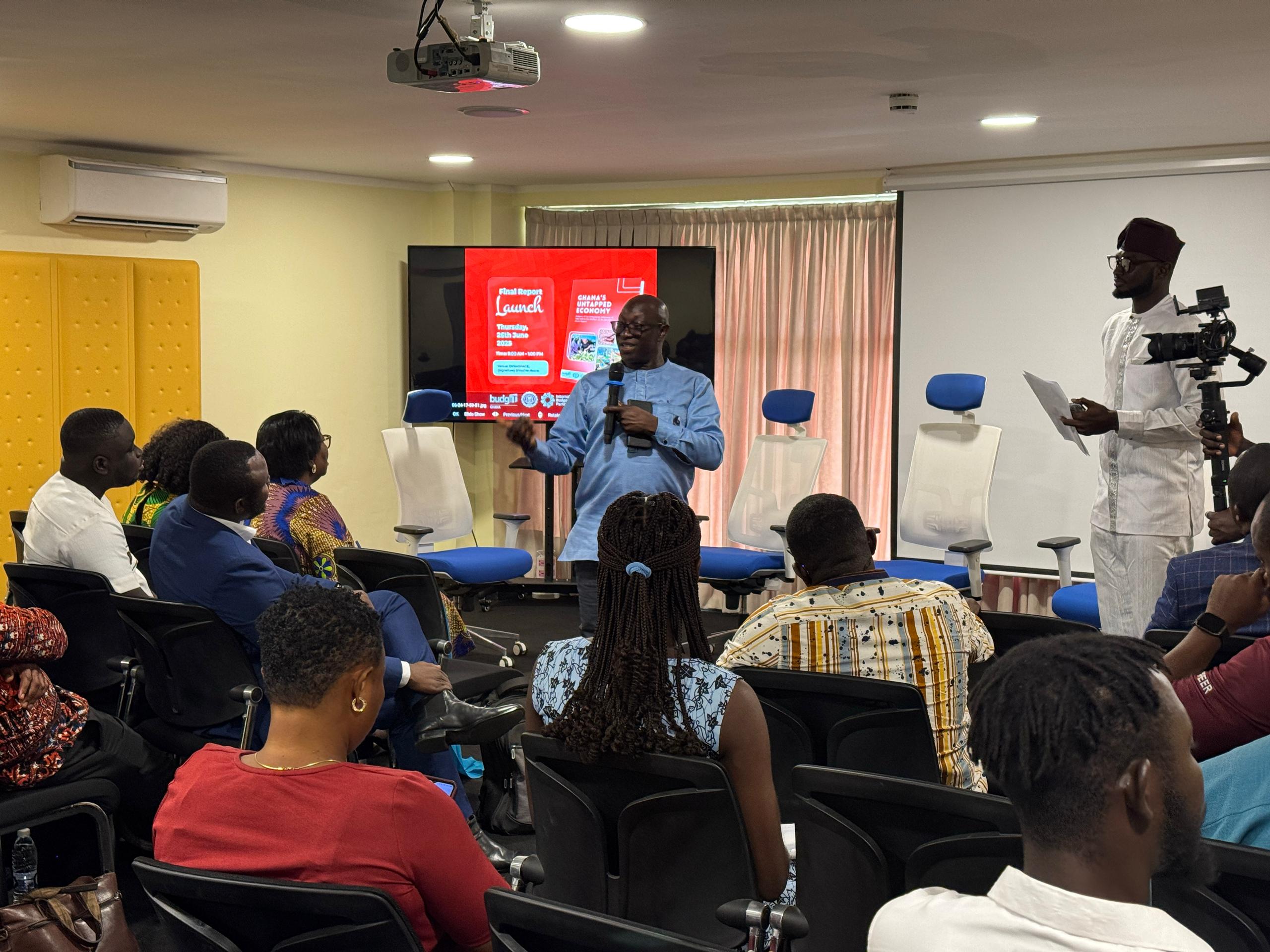 Dr. Alex Kombat, Assistant Commissioner for Research and Policy at the GRA