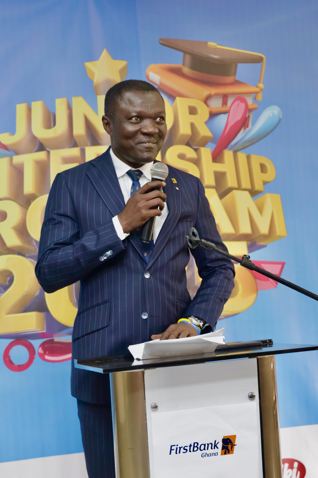 Managing Director of FirstBank Ghana, Victor Asante