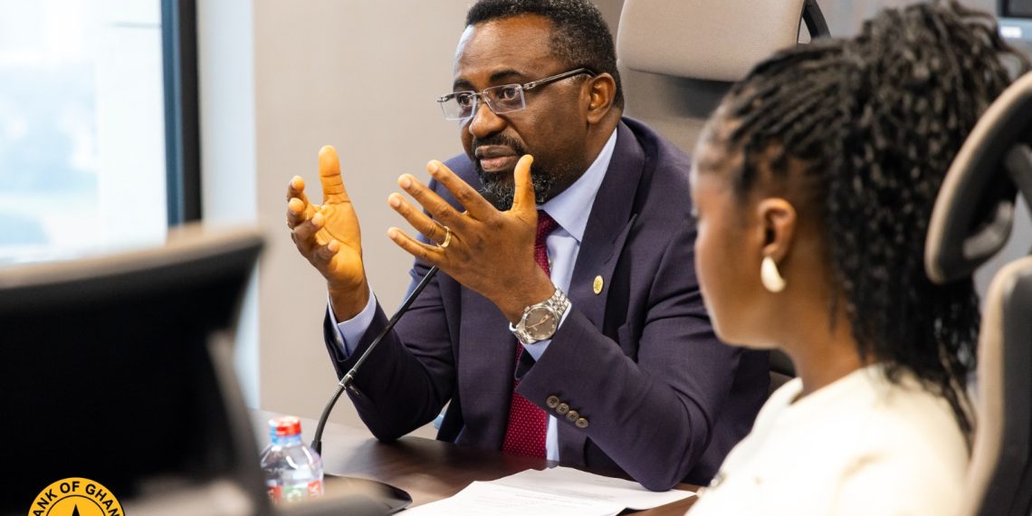 Governor of the Bank of Ghana (BoG), Dr Johnson Asiama,
