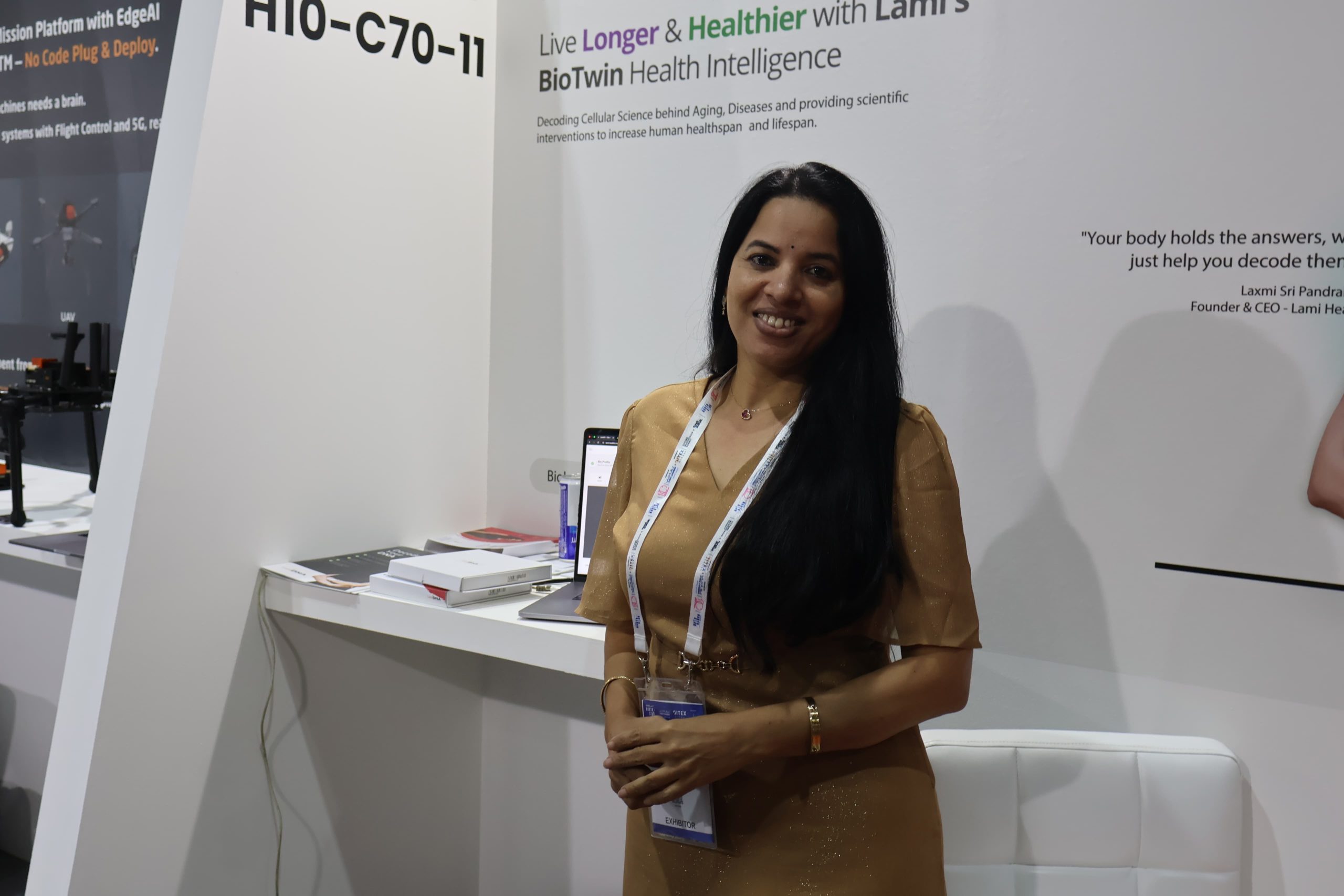 Laxmi Pandrala, CEO of Lami.fit (Photo Credit: Colin Kang)