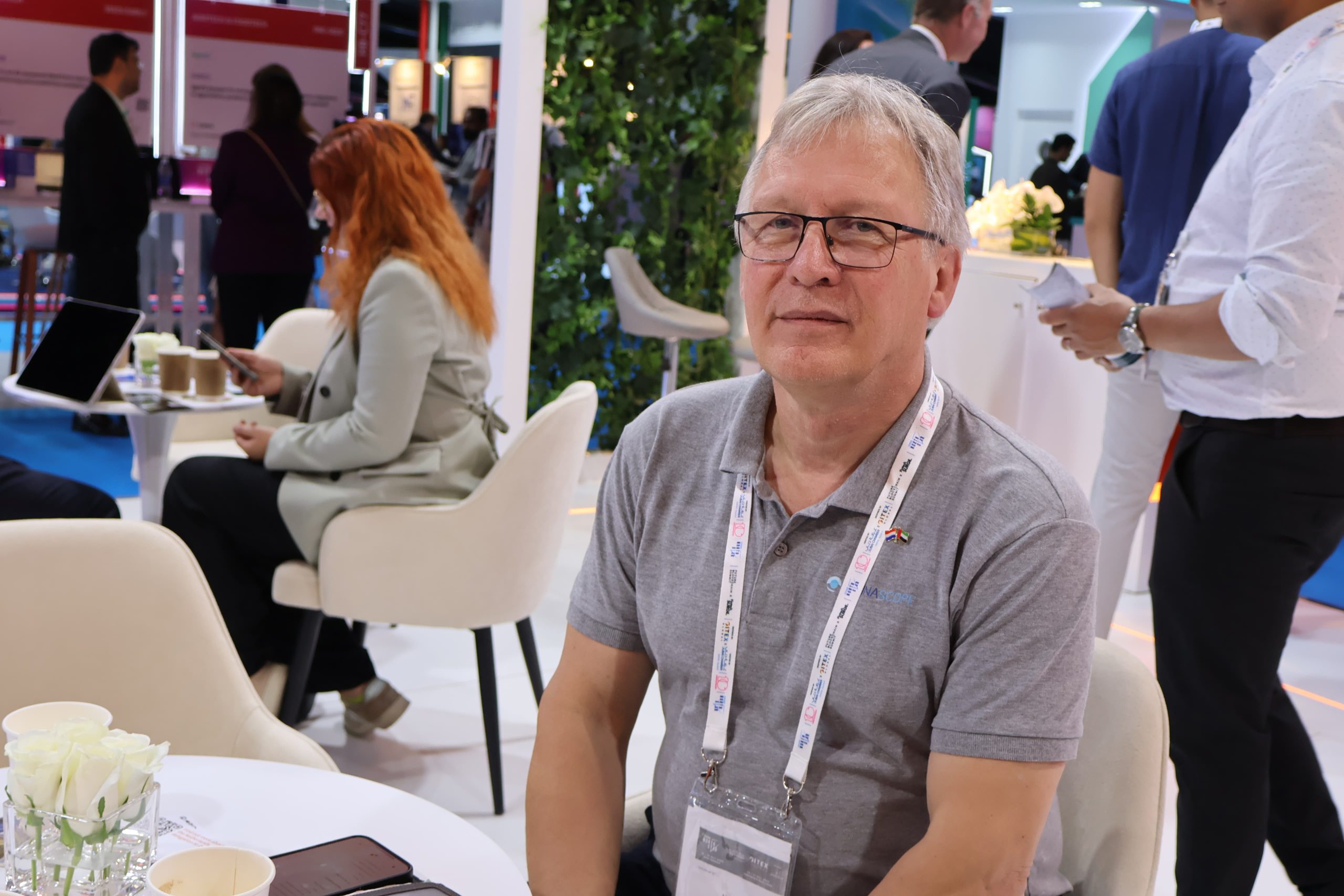 Jan Boers, CEO of Retina Scope (Photo Credit: Colin Kang)