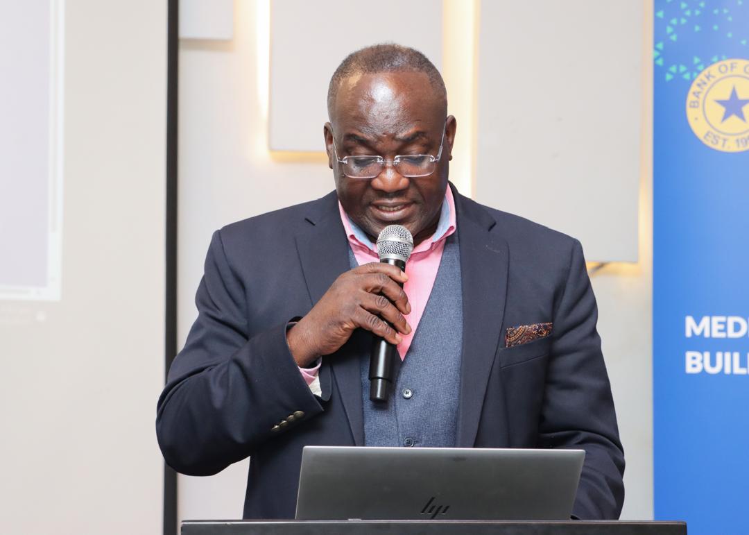Director of Communications at the Bank of Ghana, Bernard Otabil,