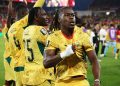 TORONTO, ONTARIO - JUNE 17: Brandon Thomas-Asante #10 of Ghana celebrates the team's 1-0 victory in the FIFA World Cup 2026 Group L match between Ghana and Panama at Toronto Stadium on June 17, 2026 in Toronto, Ontario. (Photo by Ezra Shaw - FIFA/FIFA via Getty Images)